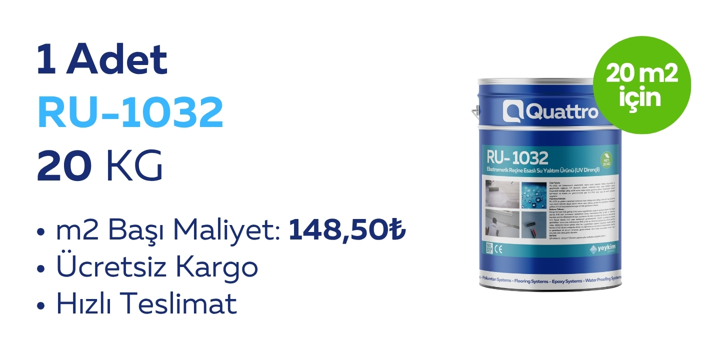 1 adet RU-1032 QuaRubber 20 KG