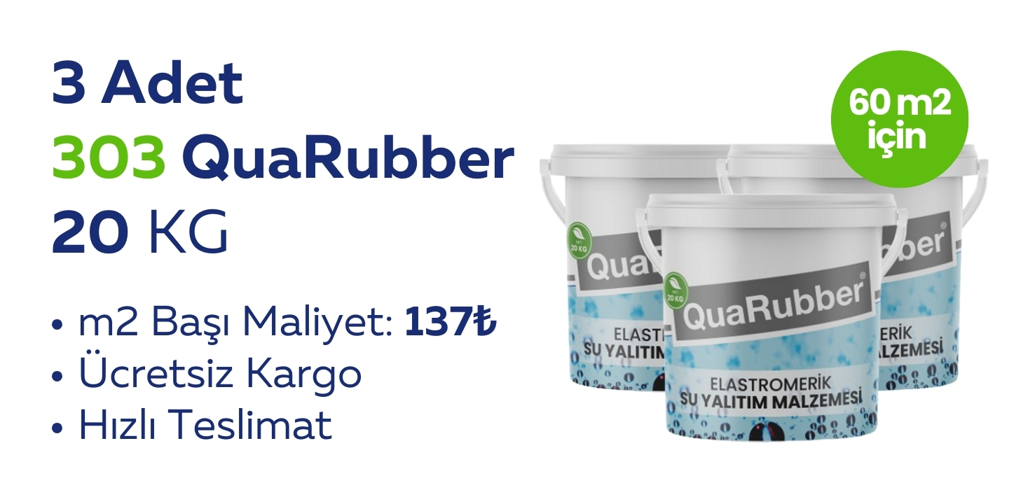 3 Adet QuaRubber 20 KG