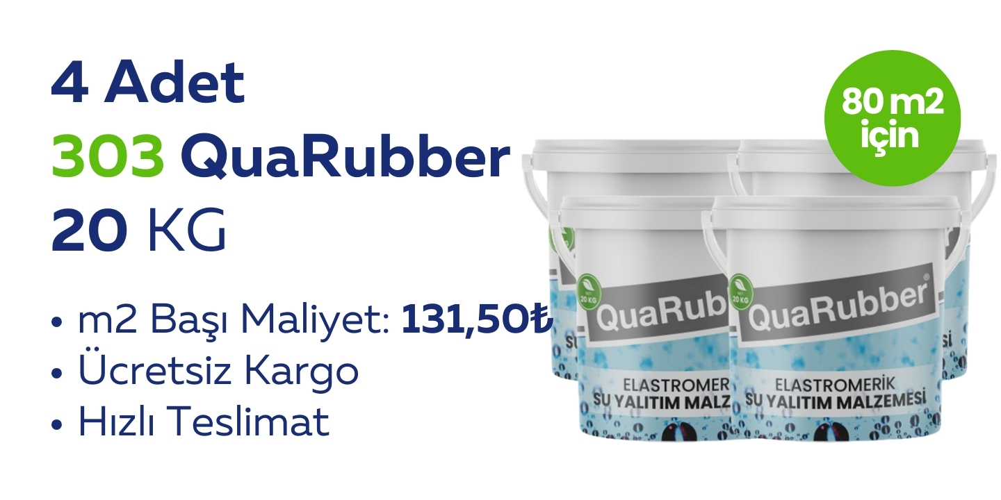 4 Adet QuaRubber 20 KG
